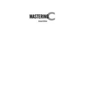 book Mastering C