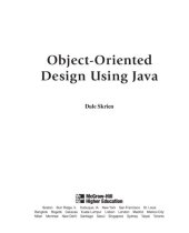 book Object-Oriented Design Using Java