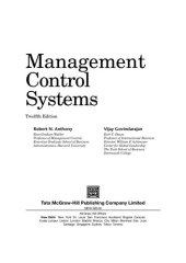 book Management Control Systems