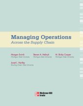 book Managing Operations Across the Supply Chain