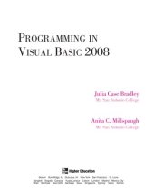 book Programming in Visual Basic 2008