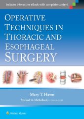 book Operative Techniques in Thoracic and Esophageal Surgery