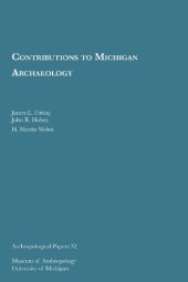 book Contributions to Michigan Archaeology