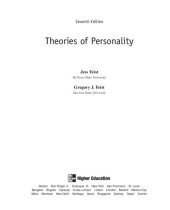 book Theories of Personality