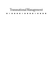 book Transnational Management: Text, Cases & Readings in Cross-Border Management