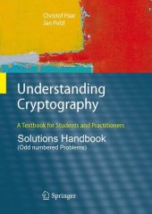 book Understanding Cryptography Solutions Handbook