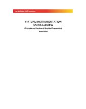 book Virtual instrumentation using LabVIEW : principles and practices of graphical programming