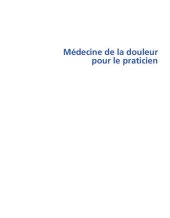 book Médecine de la douleur pour le praticien