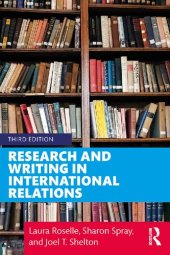 book Research and Writing in International Relations