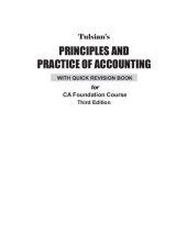 book Tulsian's Prin & Prac Of Acc(With Quick Rev Book)