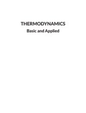 book Thermodynamics: Basic And Applied