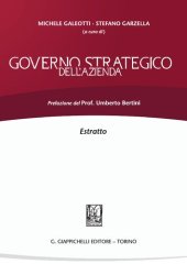 book Governo strategico dell'azienda. Estratto