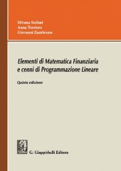 book Elementi di Matematica Finanziaria e cenni di Programmazione Lineare