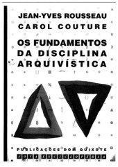 book Os fundamentos da disciplina arquivística