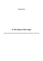 book In the Steps of the Yogis