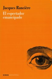 book El espectador emancipado