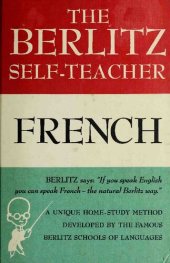 book The Berlitz Self-Teacher: French