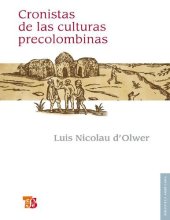 book Cronistas de las culturas precolombinas: antología