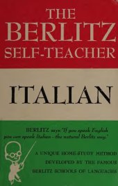 book The Berlitz Self-Teacher: Italian