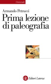 book Prima lezione di paleografia