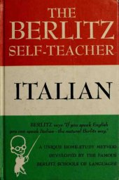 book The Berlitz Self-Teacher: Italian