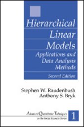 book Hierarchical Linear Models: Applications and Data Analysis Methods