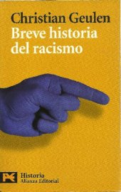 book Breve historia del racismo