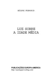 book Luz Sobre a Idade Média