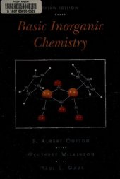 book Basic Inorganic Chemistry, 3rd Edition