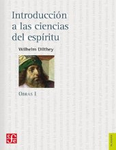 book Introducción a las ciencias del espíritu