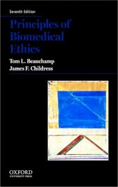 book Principles of Biomedical Ethics