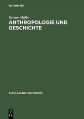 book Anthropologie und Geschichte: Rousseaus frühe Schriften und die antike Tradition