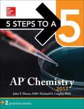 book 5 Steps to a 5 John T. Moore Richard H. Langley AP Chemistry 2017 McGraw-Hill 2016