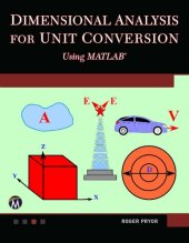 book Dimensional Analysis for Unit Conversions Using MATLAB