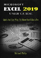 book MICROSOFT EXCEL 2019 USER GUIDE