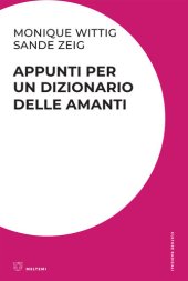 book Appunti per un dizionario delle amanti