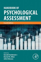 book Handbook of Psychological Assessment