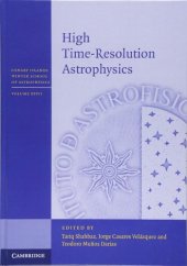 book High Time-Resolution Astrophysics