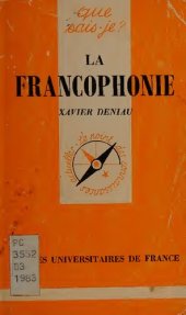 book La Francophonie