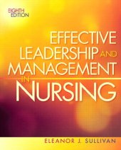 book Effective leadership and management in nursing