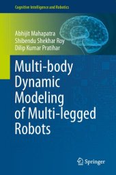 book Multi-Body Dynamic Modeling of Multi-Legged Robots