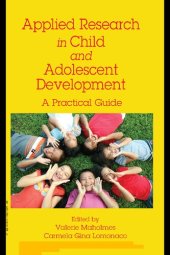 book Applied Research in Child and Adolescent Development: A Practical Guide