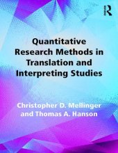 book Quantitative Research Methods in Translation and Interpreting Studies