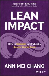 book LEAN IMPACT : How to Innovate for Radically Greater Social Good