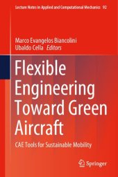 book Flexible Engineering Toward Green Aircraft: CAE Tools for Sustainable Mobility