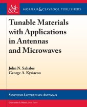 book Tunable Materials With Applications in Antennas and Microwaves