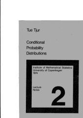 book Conditional probability distributions