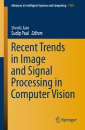 book Recent Trends in Image and Signal Processing in Computer Vision