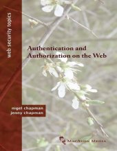 book Authentication and Authorization on the Web