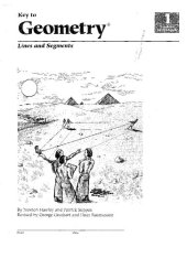 book Key to Geometry, Book 1: Lines and Segments